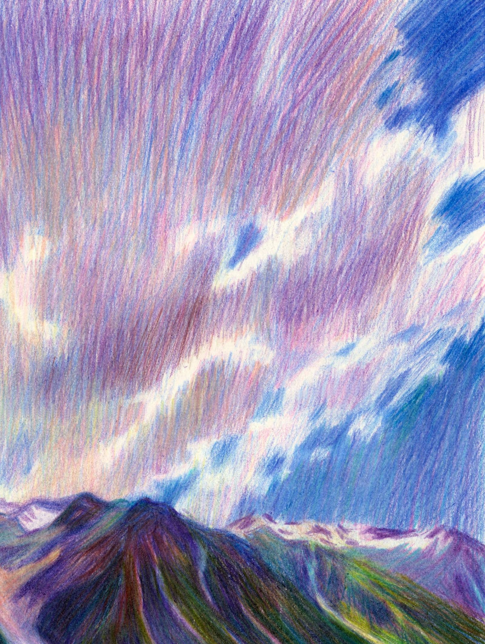 Charge close-up — clouds detail